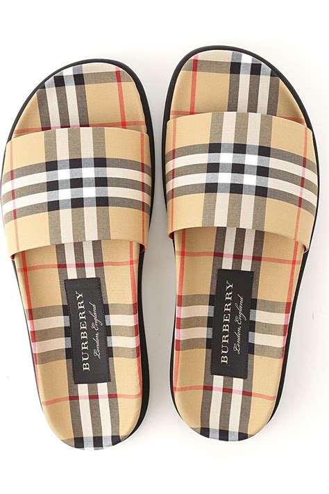 men's burberry slides sale|burberry men's shoes cheap.